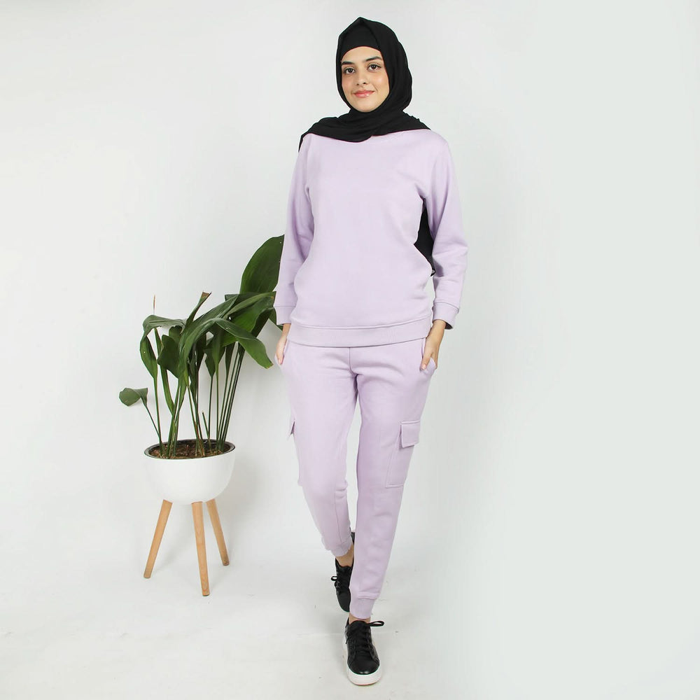 Women's Cargo Trouser - Lilac, Women Pants & Tights, Chase Value, Chase Value