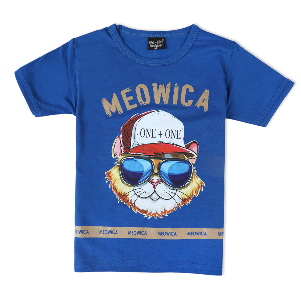 Boys Half Sleeves Suit - Royal Blue, Boys Sets & Suits, Chase Value, Chase Value