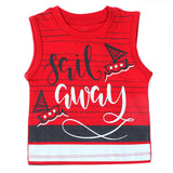 Eminent Newborn Boys Half Sleeves T-Shirt - Samba Red, Newborn Boys Shirts & T-Shirts, Eminent, Chase Value