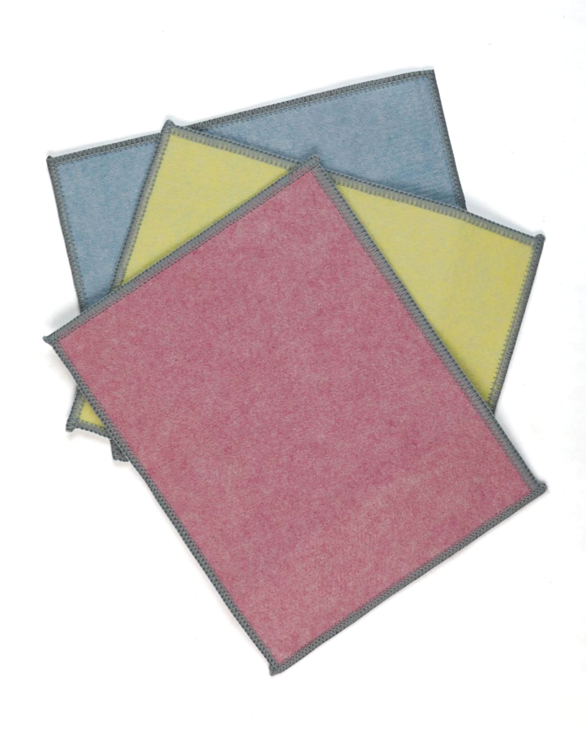 Silver Clean Bar Cloth 3Pcs – 20×20 cm - Multi Color, Kitchen Towels, Chase Value, Chase Value