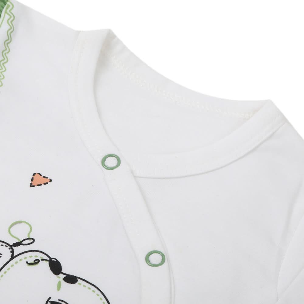 Newborn Girls Full Sleeves Suit - Green, Newborn Girls Sets & Suits, Chase Value, Chase Value