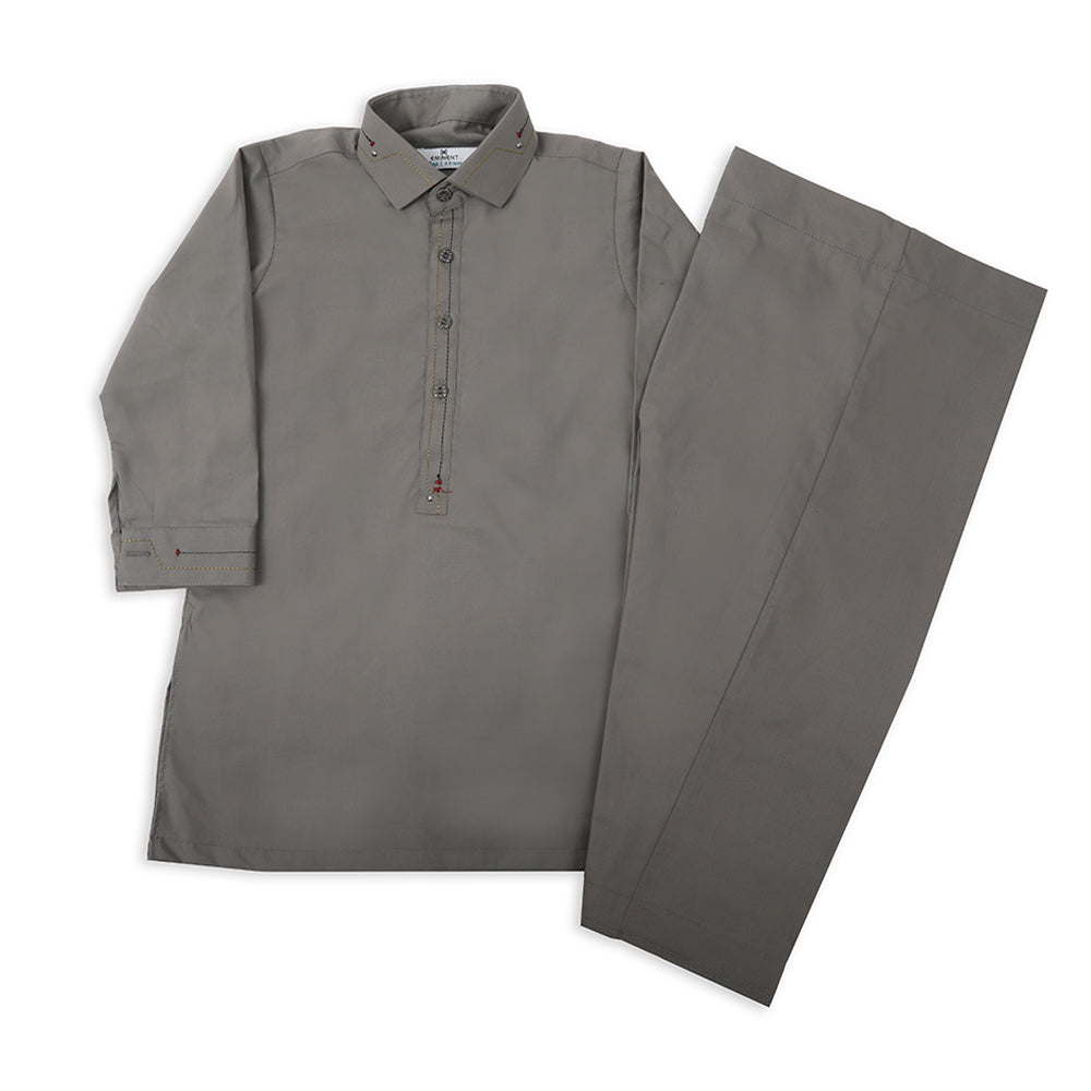 Eminent Boys Shalwar Suit - Grey, Boys Shalwar Kameez, Eminent, Chase Value