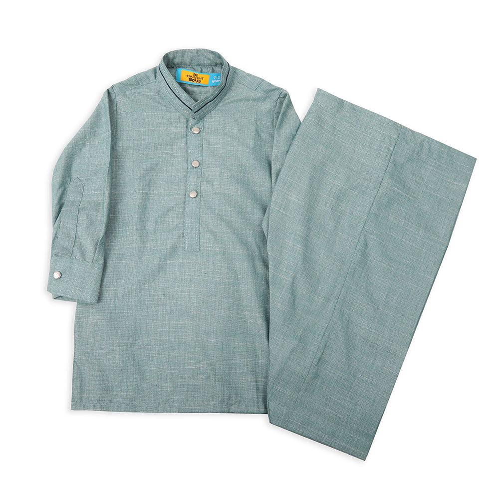 Eminent Boys Shalwar Suit - Olive Green, Boys Shalwar Kameez, Eminent, Chase Value