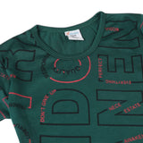 Boys Half Sleeves Suit - Dark Green, Boys Sets & Suits, Chase Value, Chase Value