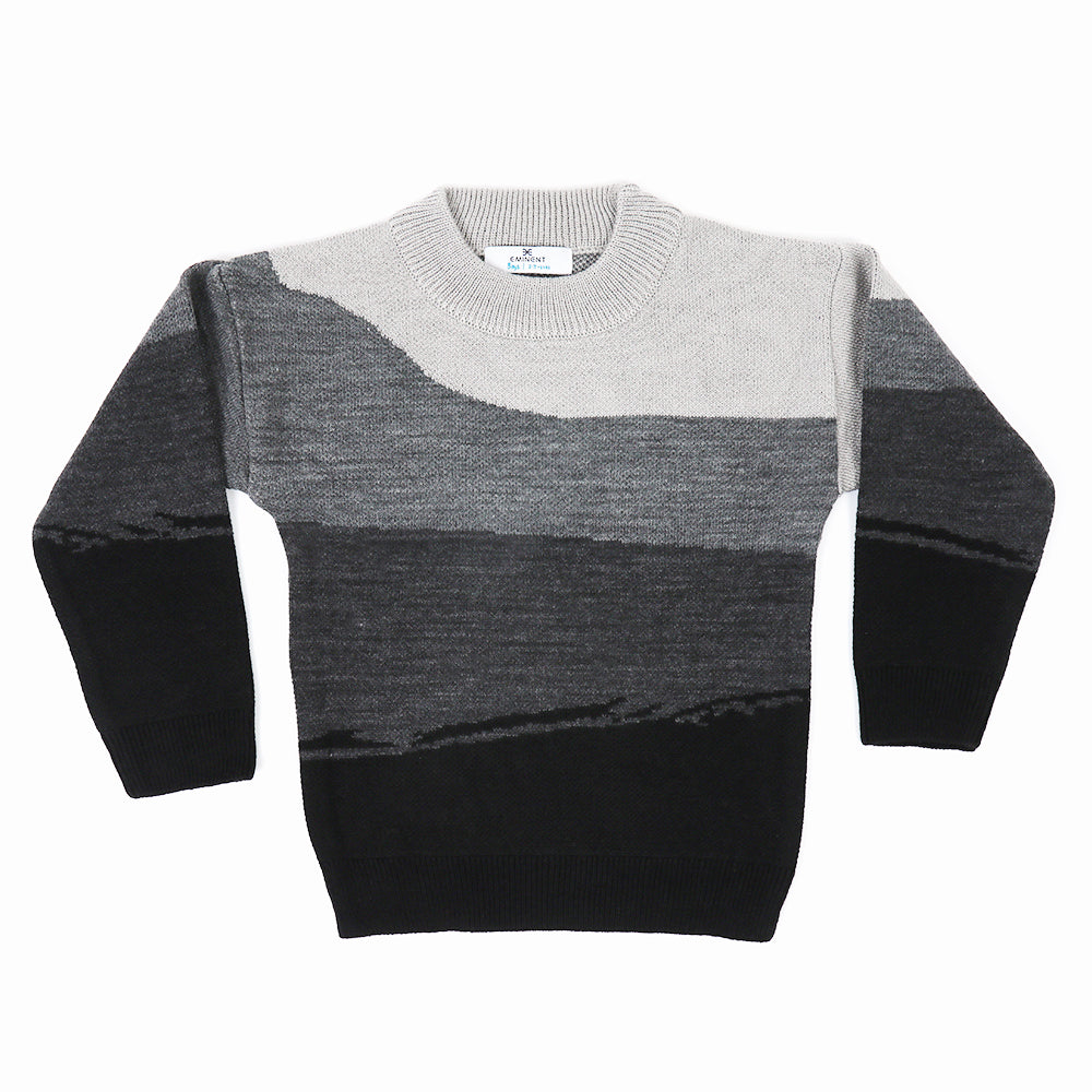 Eminent Boys Crew Neck Sweater - Charcoal, Boys Sweaters, Eminent, Chase Value
