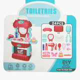 Backpack 2 In 1 Beauty Set 3+Ages - 24Piece, Kids Cosmetic & Kitchen Sets, Chase Value, Chase Value