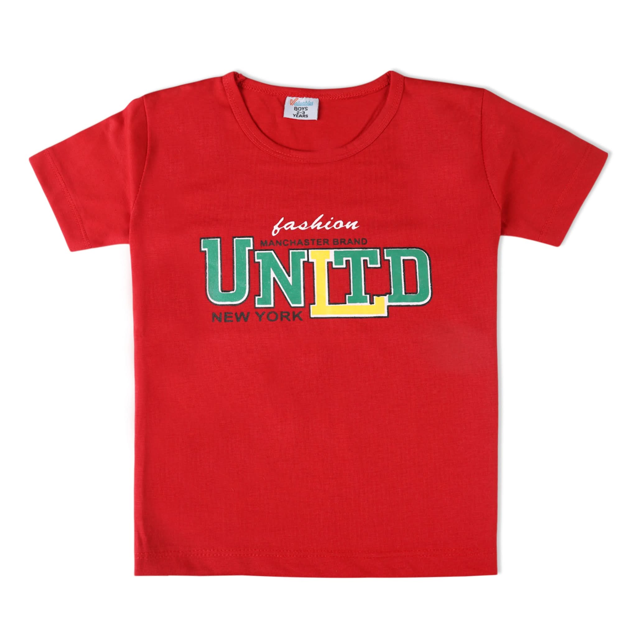 Valuable Boys Half Sleeves Suit - Red, Boys Sets & Suits, Chase Value, Chase Value