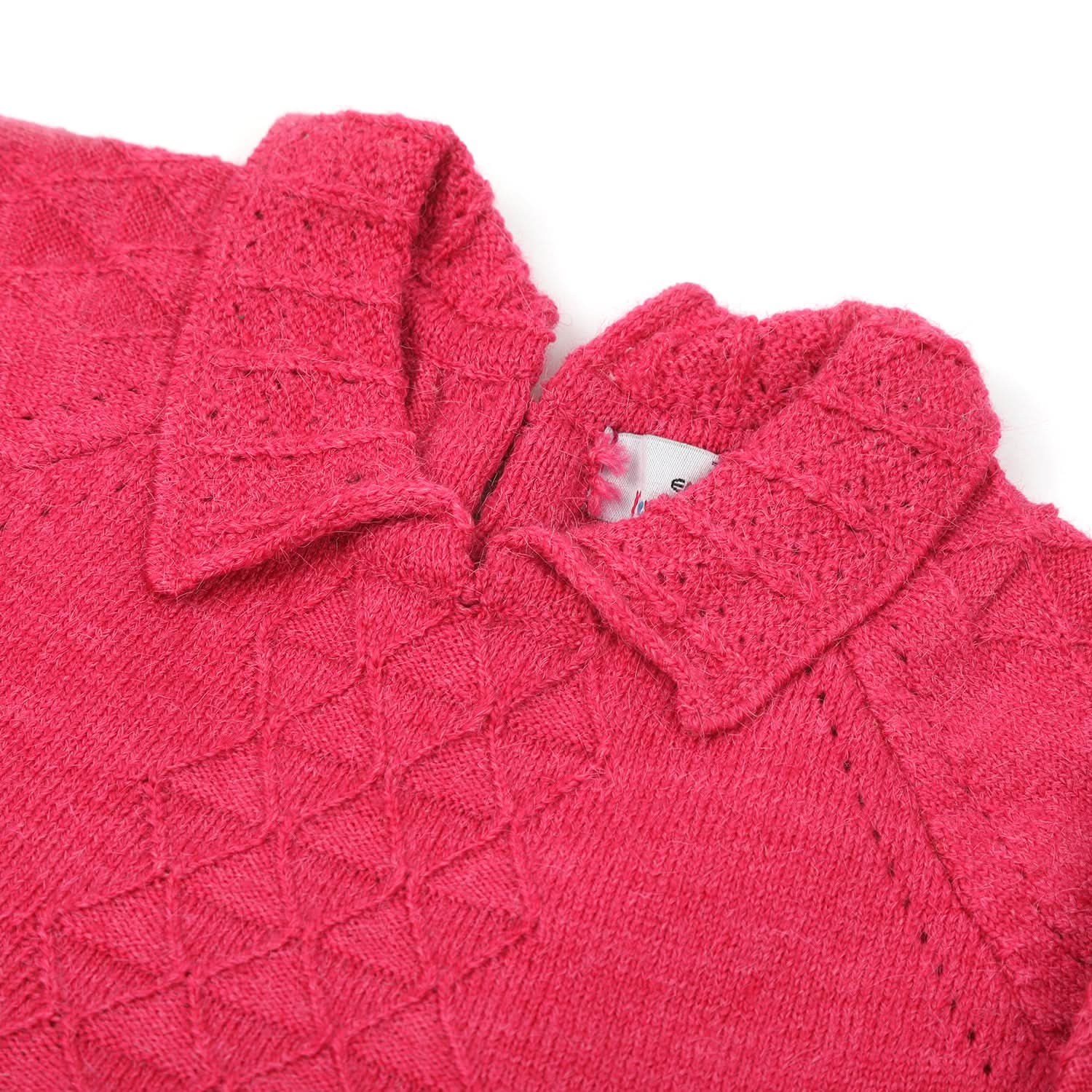 Newborn Girls Full Sleeves Sweater Suit - Pink, Newborn Girls Winterwear, Chase Value, Chase Value