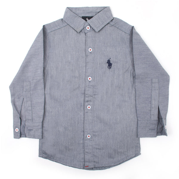 Boys Full Sleeves Shirt - Blue