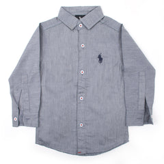 Boys Full Sleeves Shirt - Blue