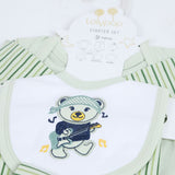 Newborn Boys Starter Gitter Set Pack of 9 - Light Green, Newborn Boys Sets & Suits, Chase Value, Chase Value