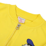 Girls Full Sleeves 3pcs Suit - Yellow, Girls Suits, Chase Value, Chase Value