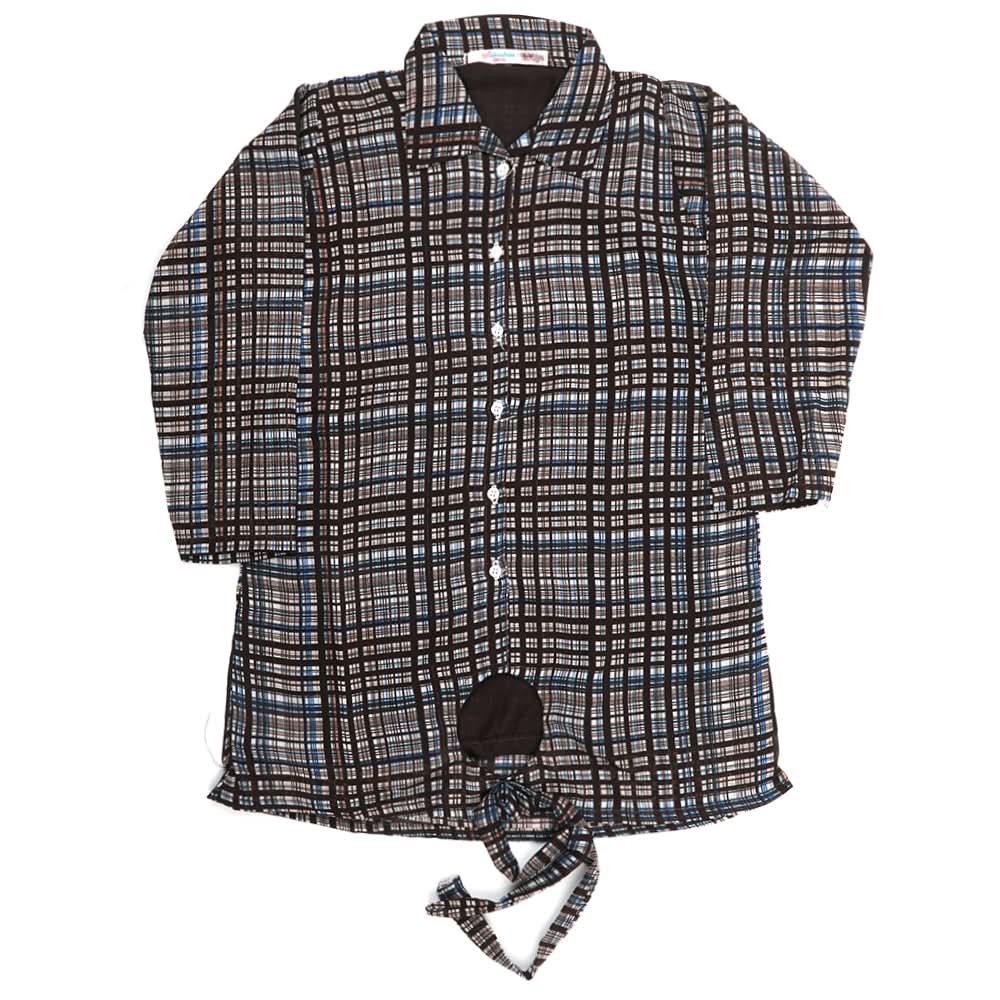 Girls Woven Top - Brown, Girls Tops, Chase Value, Chase Value
