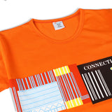 Valuable Boys Half Sleeves Short Suit - Orange, Boys Sets & Suits, Chase Value, Chase Value