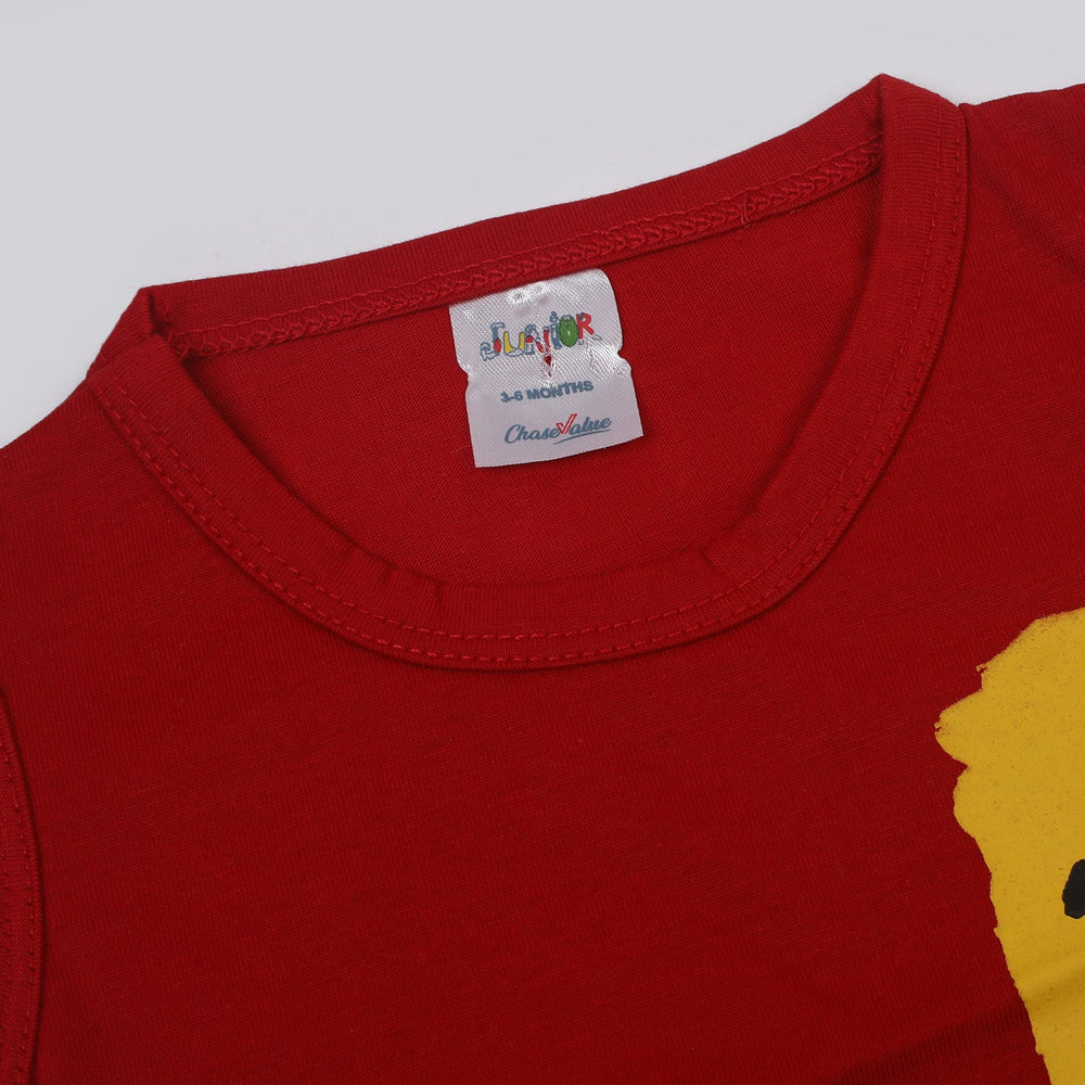 Newborn Boys Sando - Red, Newborn Boys Shirts & T-Shirts, Chase Value, Chase Value
