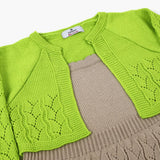 Girls Sweat Frock - Green, Girls Frocks, Chase Value, Chase Value