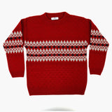 Eminent Boys Crew Neck Sweater - Maroon, Boys Sweaters, Eminent, Chase Value