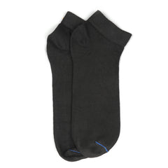 Men’s 2Pcs Ankle Socks - Black