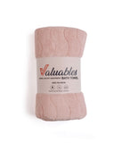 Valuables Fleece Piped Bath Towel- 70×140cm, Bath Towels, Chase Value, Chase Value