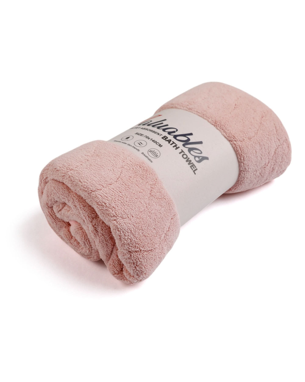 Valuables Fleece Piped Bath Towel- 70×140cm, Bath Towels, Chase Value, Chase Value