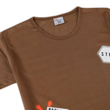 Valuable Boys Half Sleeves Short Suit - Brown, Boys Sets & Suits, Chase Value, Chase Value