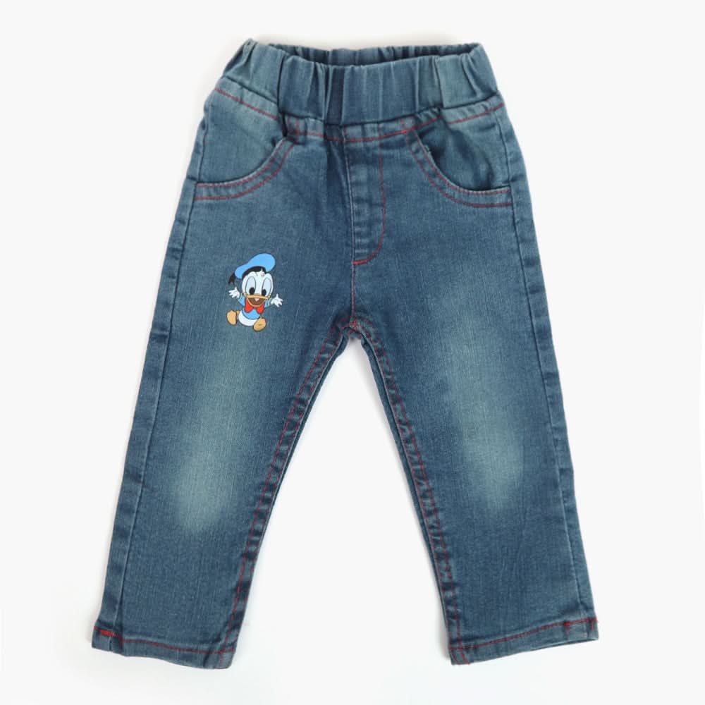 Newborn Girls Denim Pant - Blue, Newborn Girls Shorts Skirts & Pants, Chase Value, Chase Value