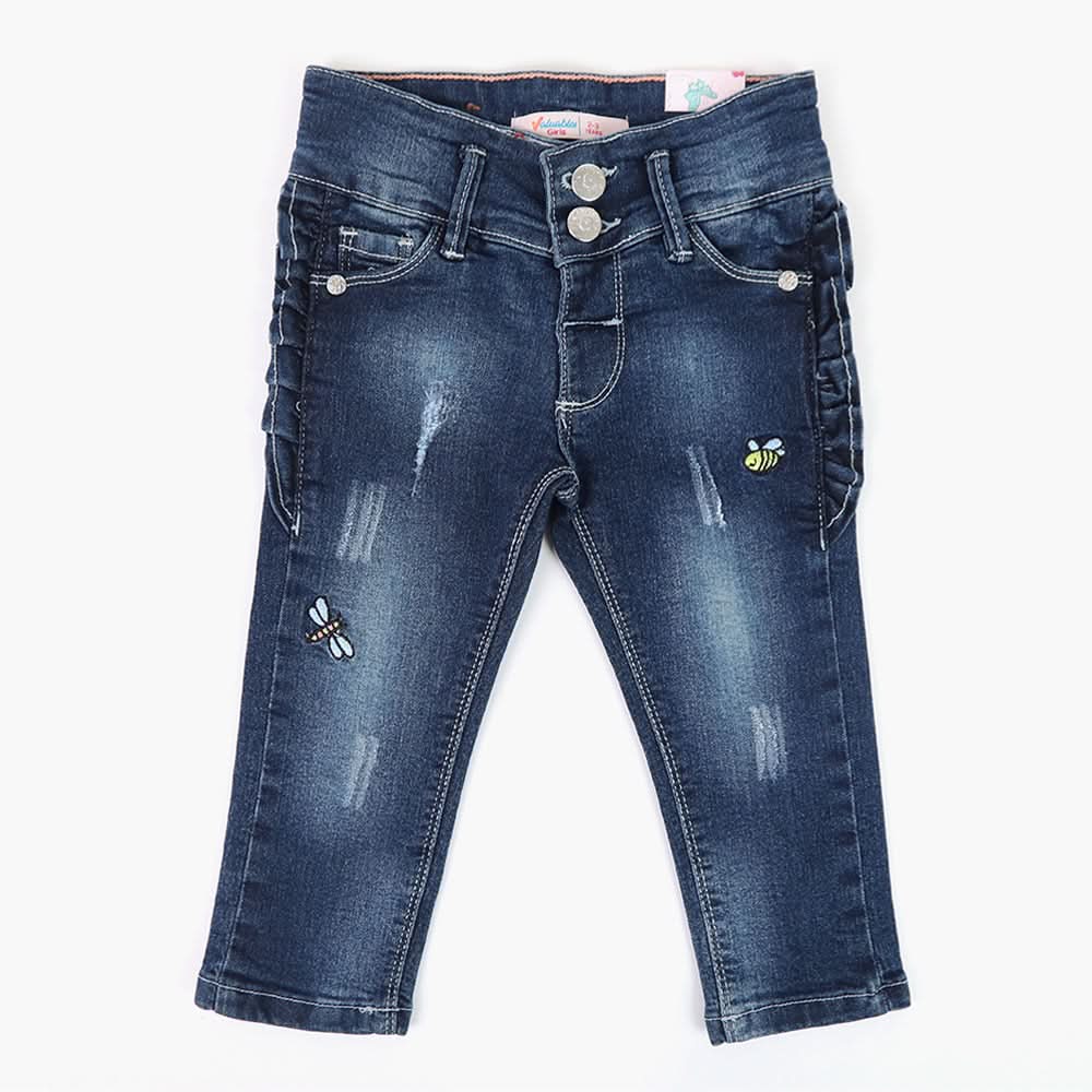 Girls Pant - Blue, Girls Pants & Capri, Chase Value, Chase Value