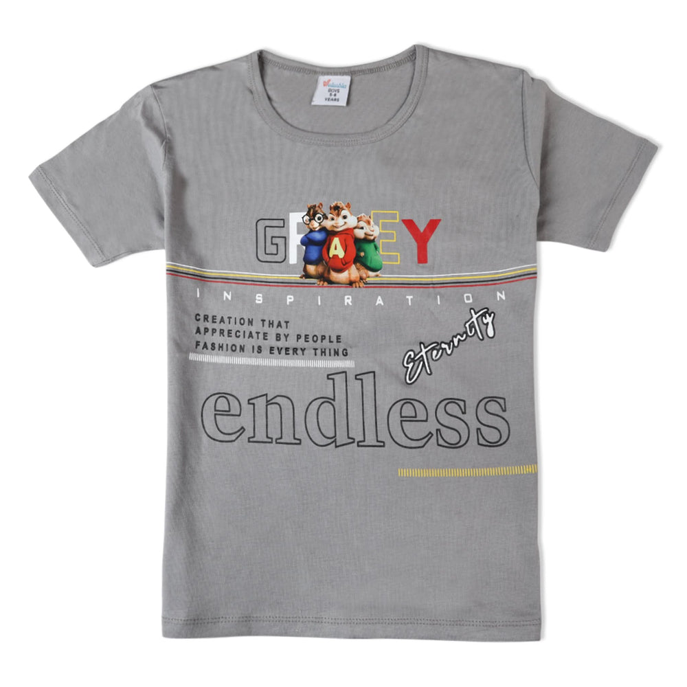 Valuable Boys Half Sleeves Short Suit - Grey, Boys Sets & Suits, Chase Value, Chase Value