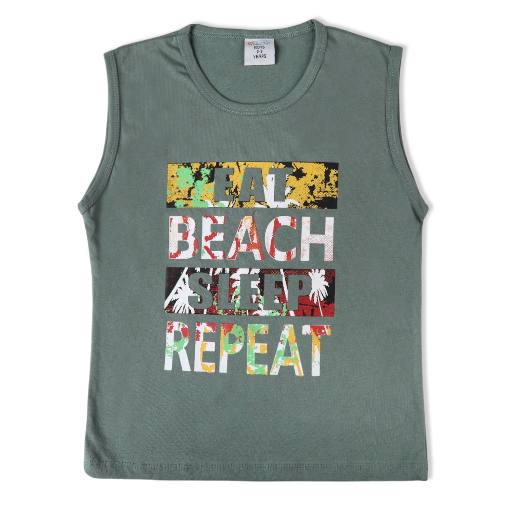 Valuable Boys Sando Suit - Green, Boys Sets & Suits, Chase Value, Chase Value