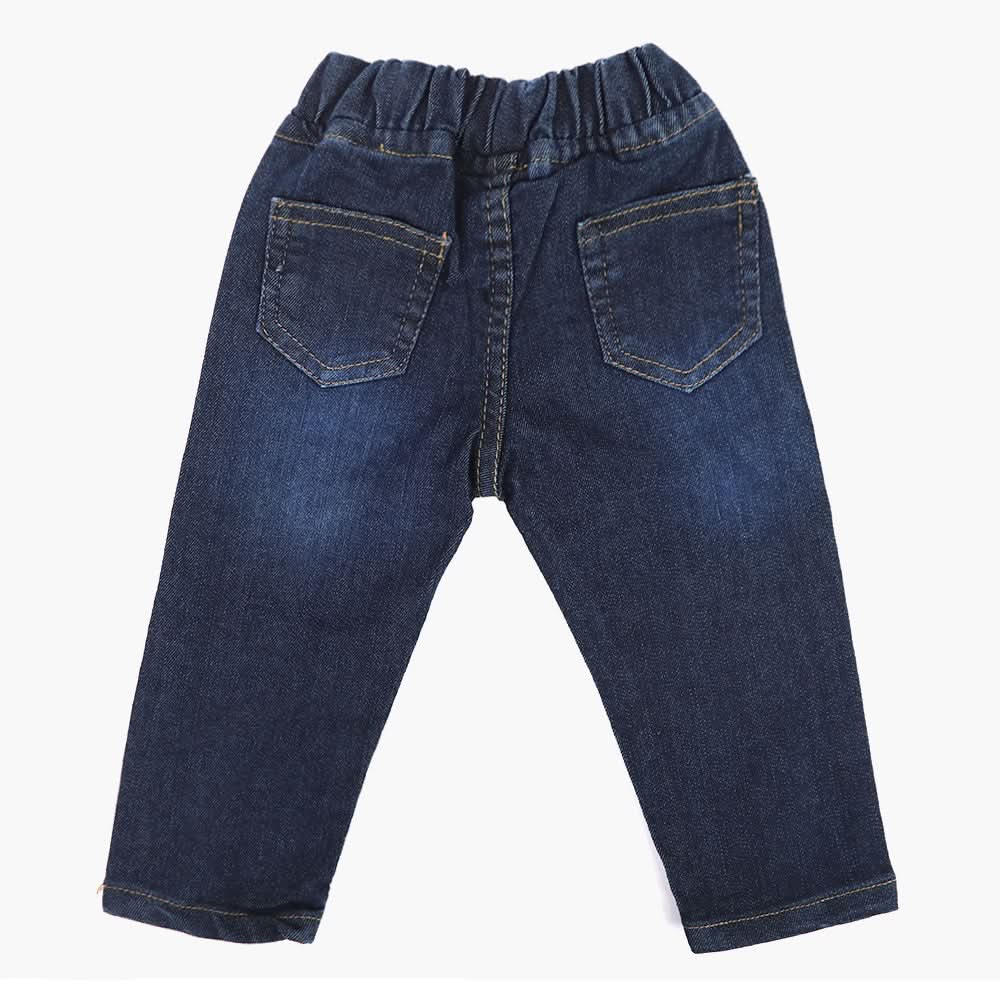 Newborn Boys Denim Pant - Dark Blue, Newborn Boys Shorts & Pants, Chase Value, Chase Value