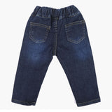 Newborn Boys Denim Pant - Dark Blue, Newborn Boys Shorts & Pants, Chase Value, Chase Value