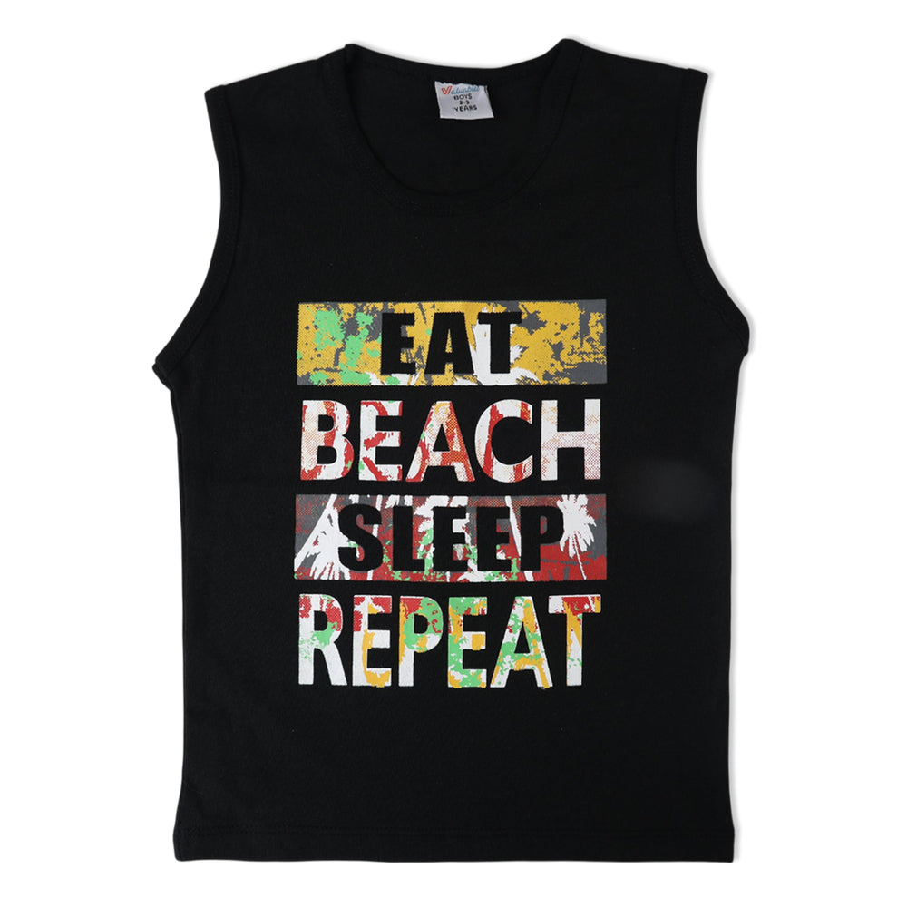 Valuable Boys Sando Suit - Black, Boys Sets & Suits, Chase Value, Chase Value