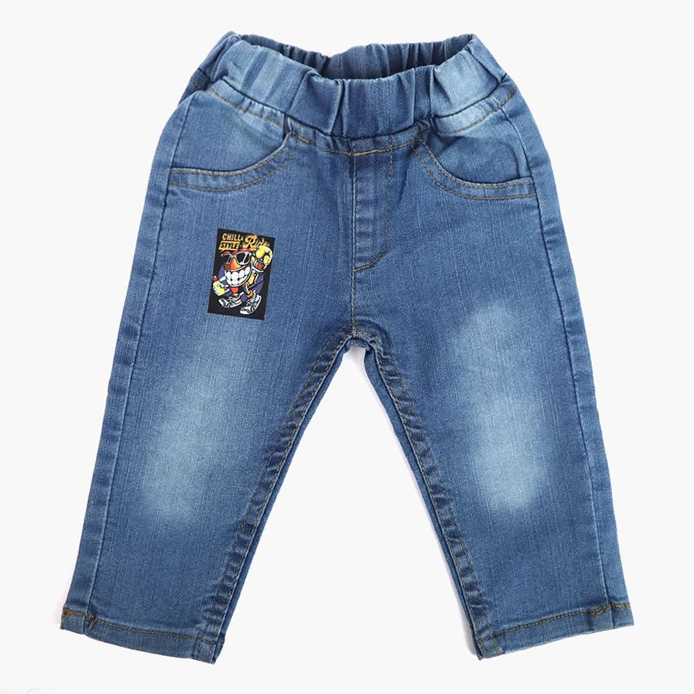 Newborn Boys Denim Pant - Blue, Newborn Boys Shorts & Pants, Chase Value, Chase Value