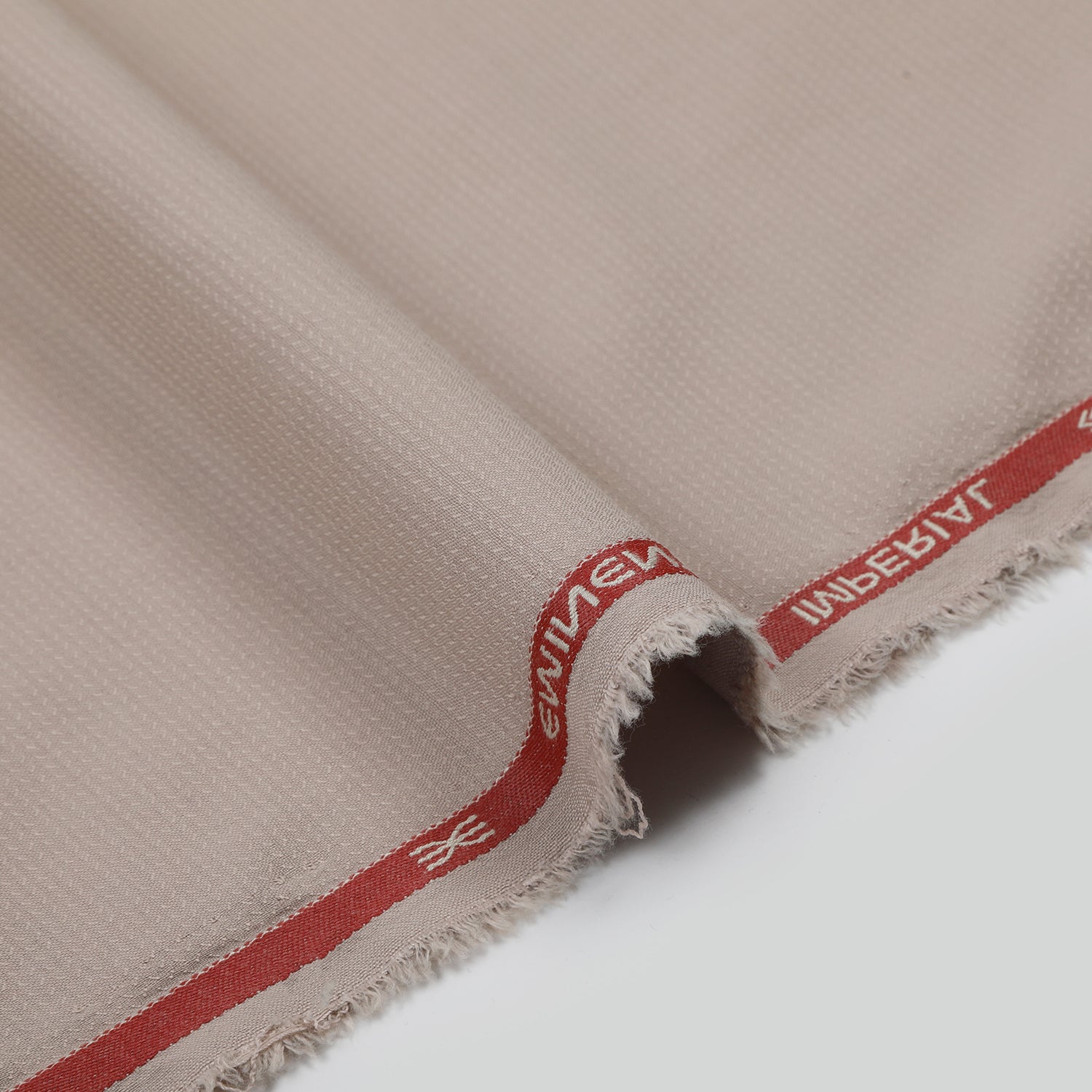 Eminent Imperial Dobby Unstitched 3pcs Suit - Light Brown, Men's Unstitched Fabric, Eminent, Chase Value