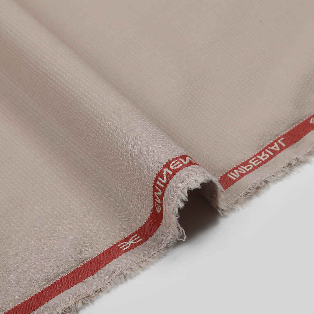 Eminent Imperial Dobby Unstitched 3pcs Suit - Light Brown, Men's Unstitched Fabric, Eminent, Chase Value