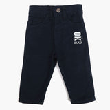 Newborn Girls Cotton Pant - Navy Blue, Newborn Girls Shorts Skirts & Pants, Chase Value, Chase Value