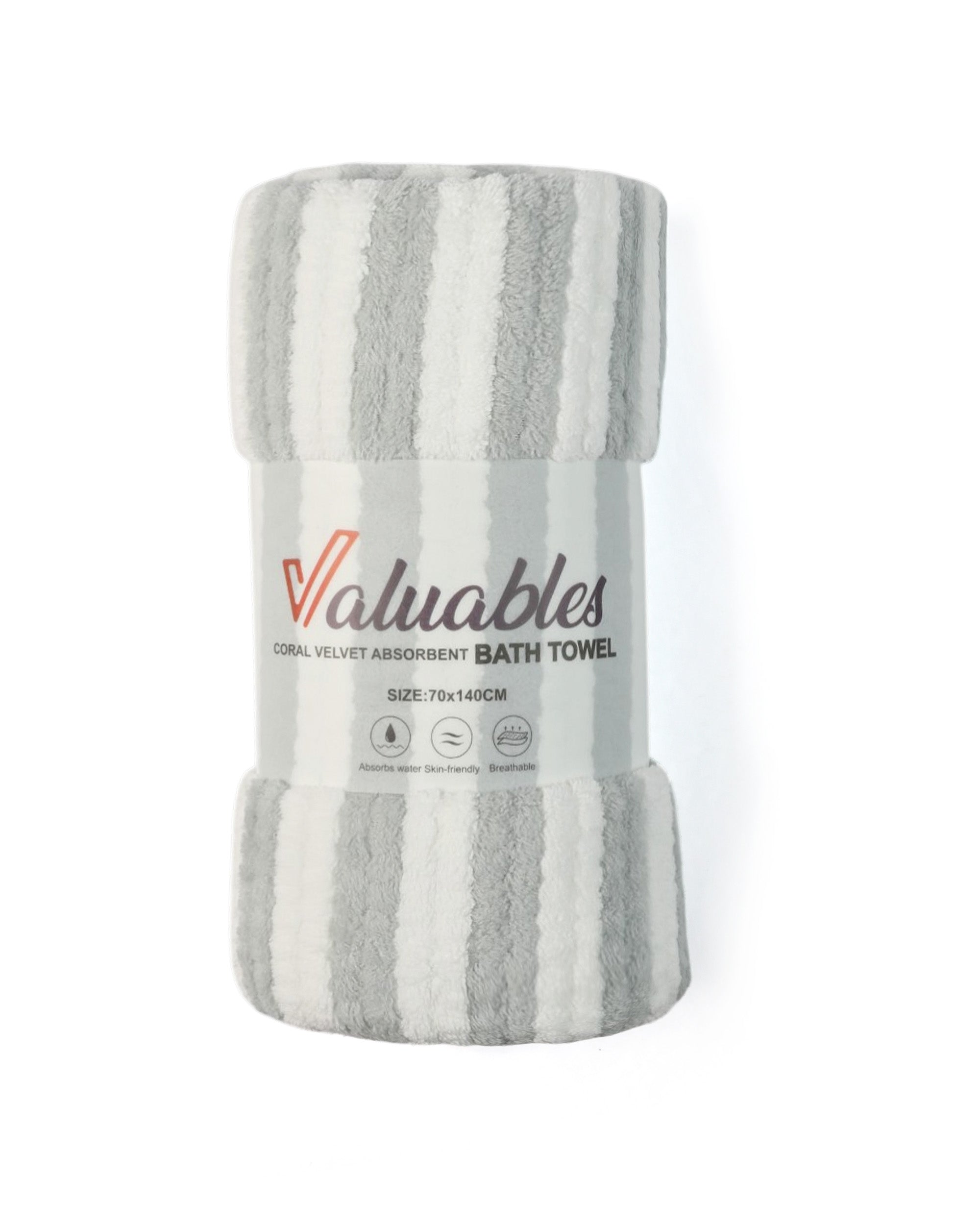 Valuables Bath Towel- 70×140cm, Bath Towels, Chase Value, Chase Value