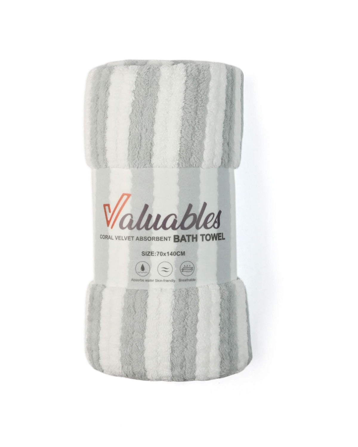 Valuables Bath Towel- 70×140cm, Bath Towels, Chase Value, Chase Value