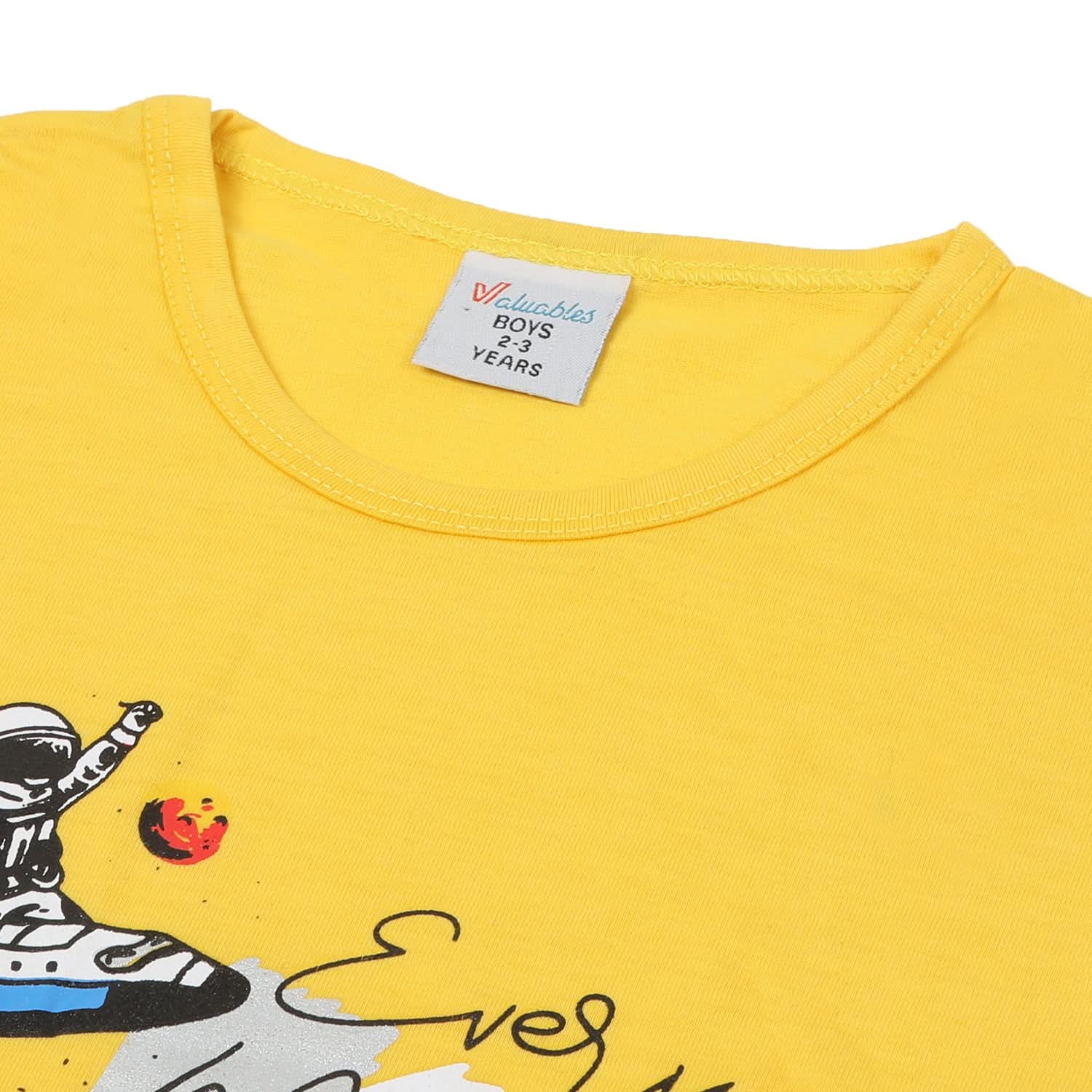 Boys Half Sleeves Short Suit - Yellow, Boys Sets & Suits, Chase Value, Chase Value