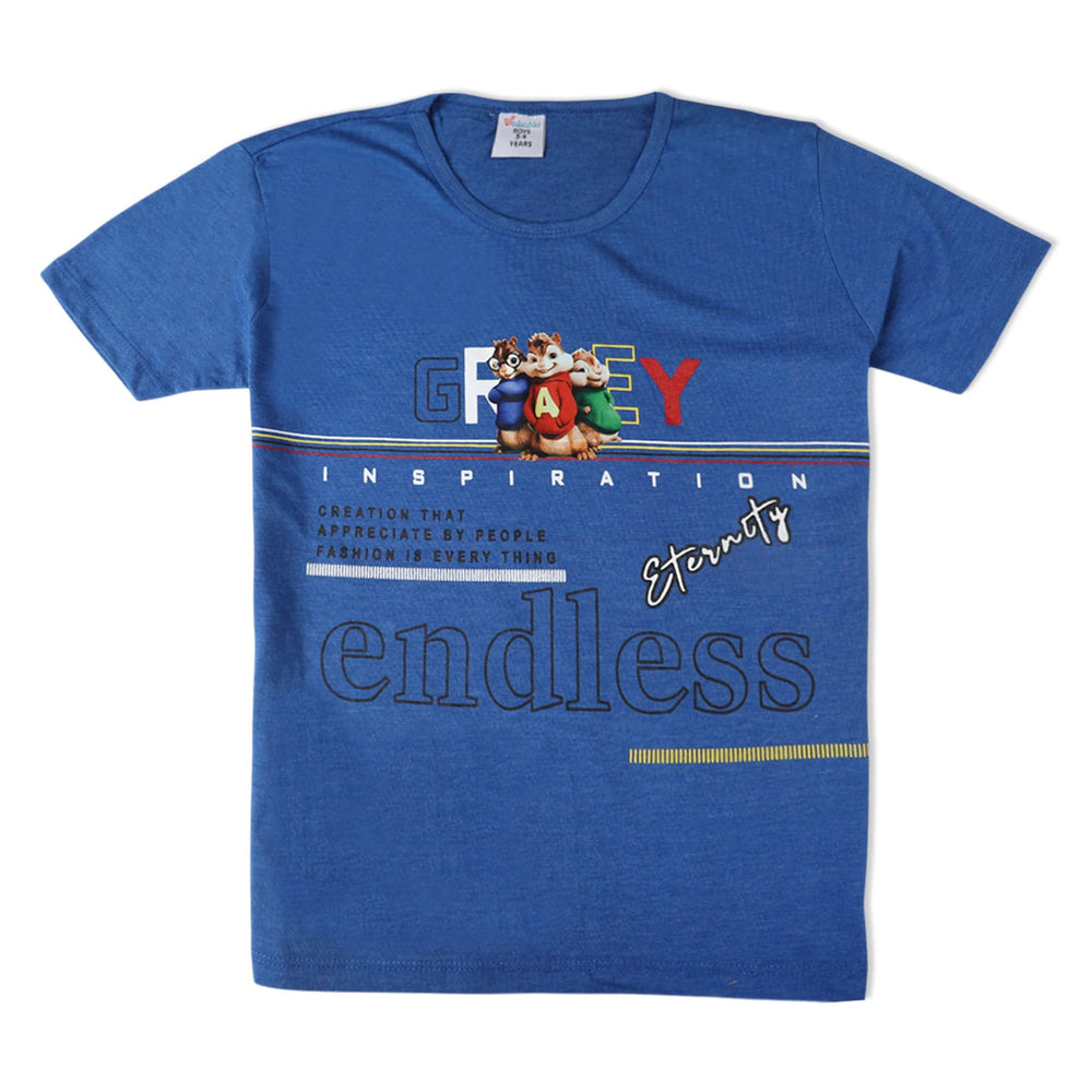 Valuable Boys Half Sleeves Short Suit - Royal Blue, Boys Sets & Suits, Chase Value, Chase Value