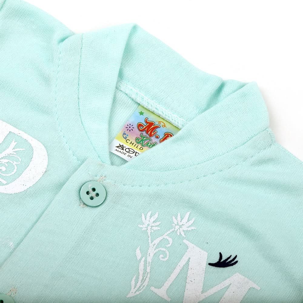 Newborn Boys Full Sleeves Suit - Cyan, Newborn Boys Sets & Suits, Chase Value, Chase Value