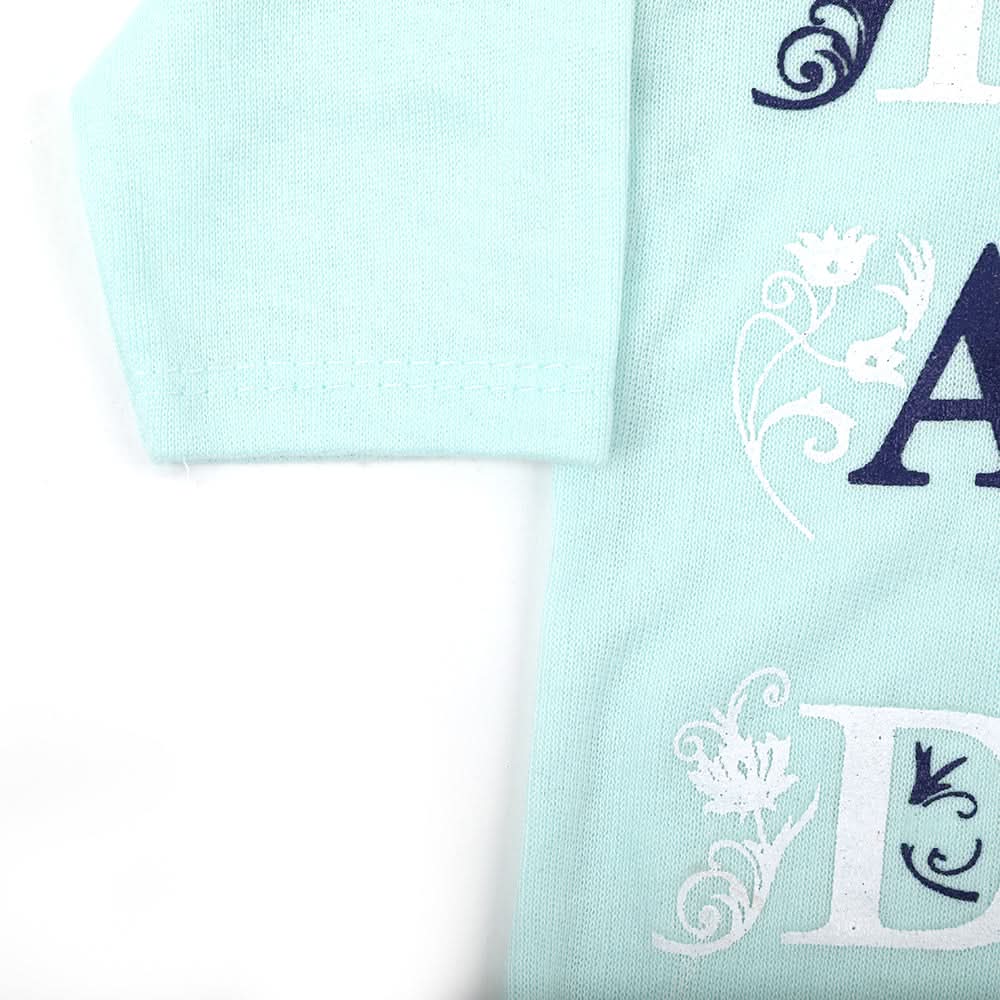 Newborn Boys Full Sleeves Suit - Cyan, Newborn Boys Sets & Suits, Chase Value, Chase Value