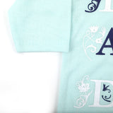 Newborn Boys Full Sleeves Suit - Cyan, Newborn Boys Sets & Suits, Chase Value, Chase Value
