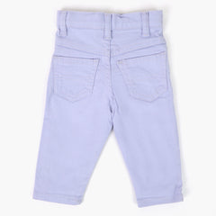 Newborn Girls Cotton Pant - Purple