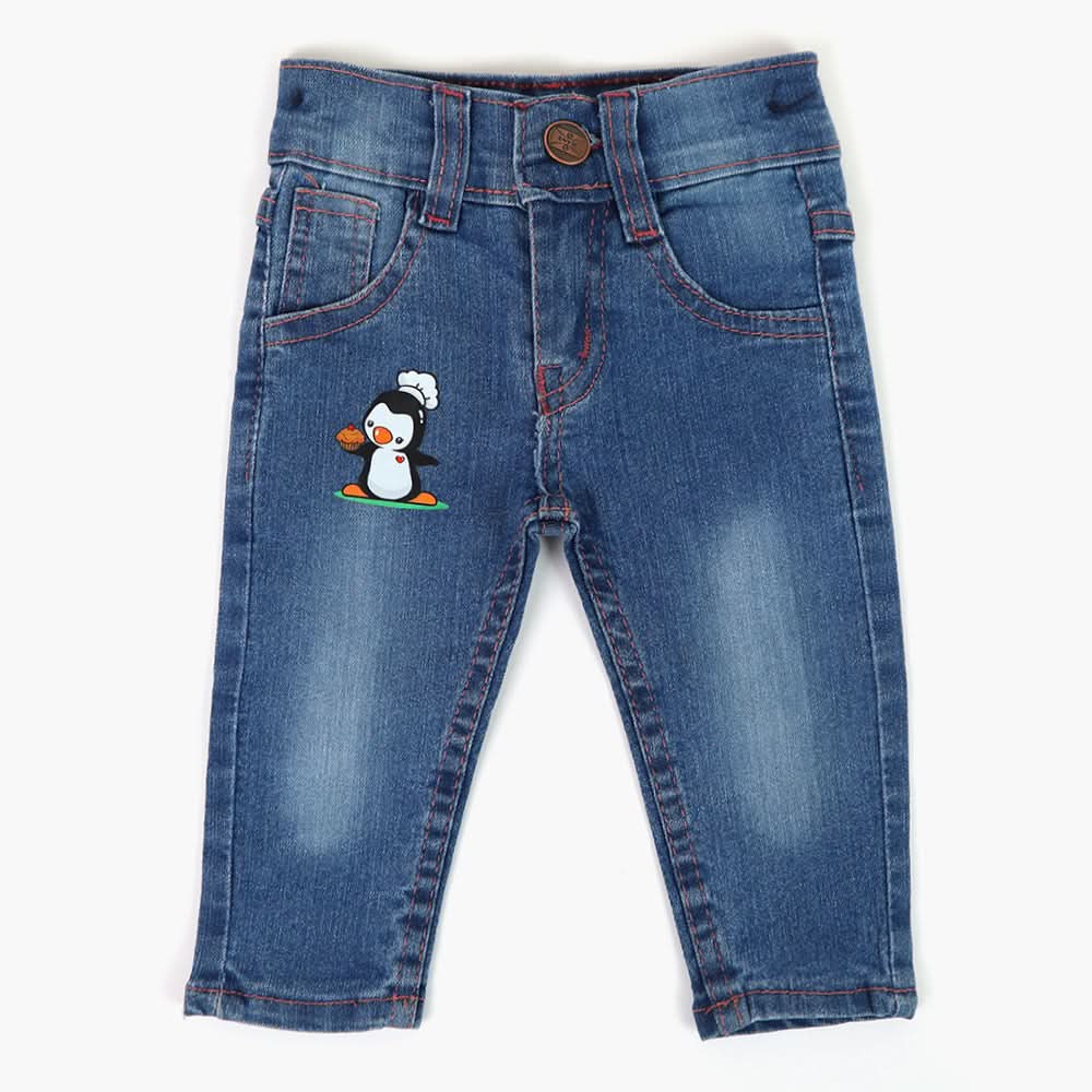 Newborn Girls Denim Pant - Light Blue, Newborn Girls Shorts Skirts & Pants, Chase Value, Chase Value