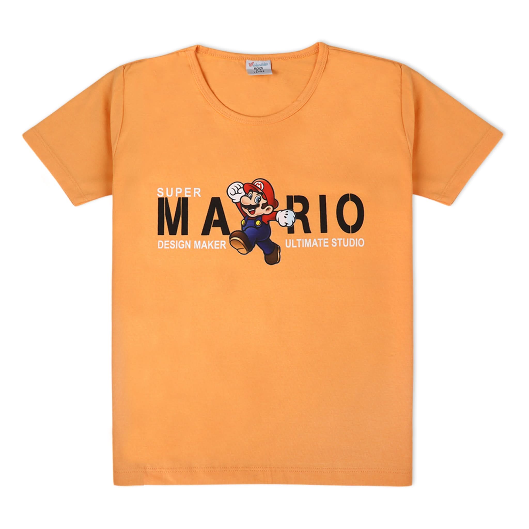 Valuable Boys Half Sleeves Short Suit - Orange, Boys Sets & Suits, Chase Value, Chase Value