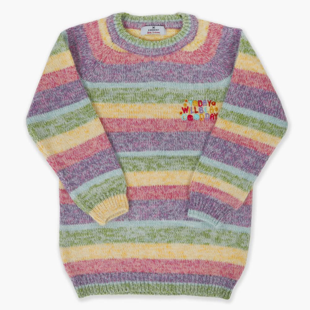 Girls Sweater - Rainbow, Girls Sweaters, Chase Value, Chase Value