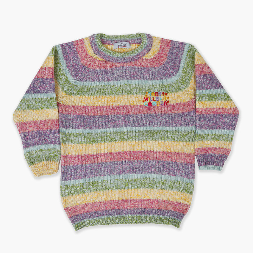 Girls Sweater - Rainbow, Girls Sweaters, Chase Value, Chase Value