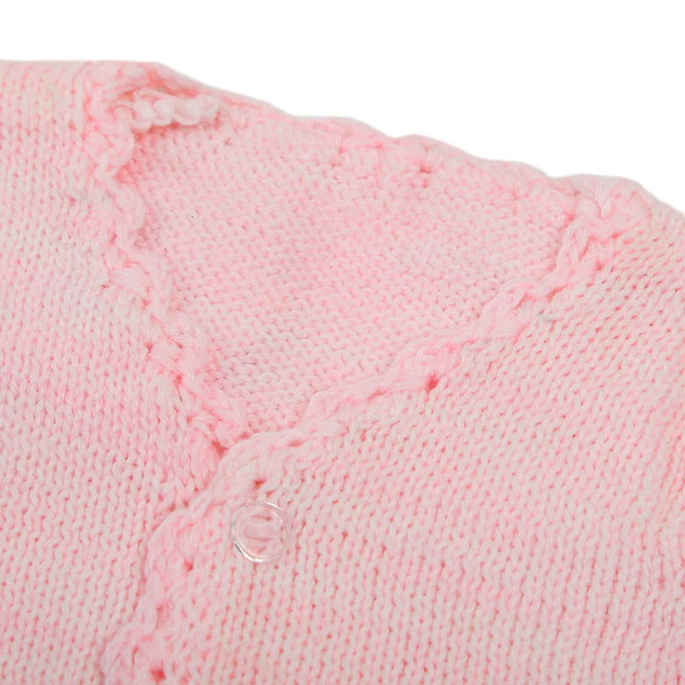 Newborn Girls Sweater - Pink, Newborn Girls Winterwear, Chase Value, Chase Value