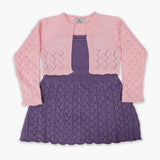 Girls Sweat Frock - Pink, Girls Frocks, Chase Value, Chase Value